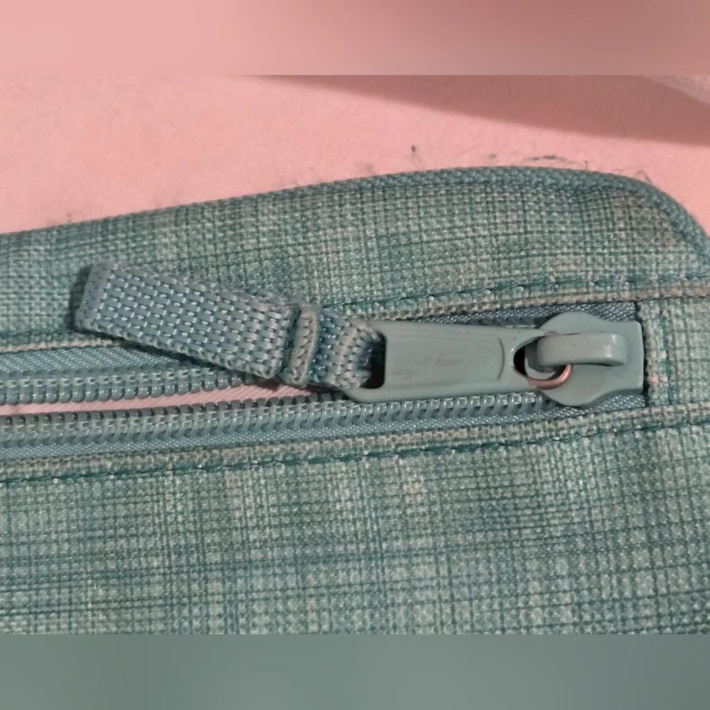 Thirty-One Teal Zip Pouch Organizer